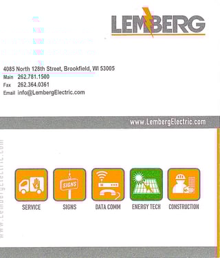 Lemberg business card 2018
