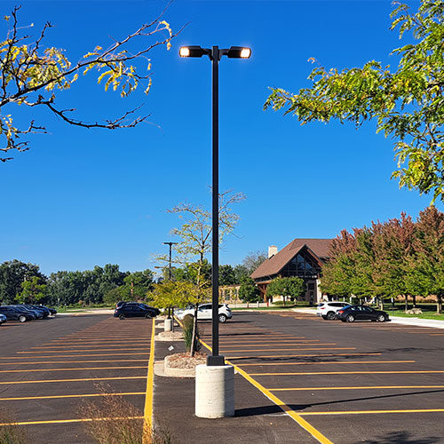 New pole light 