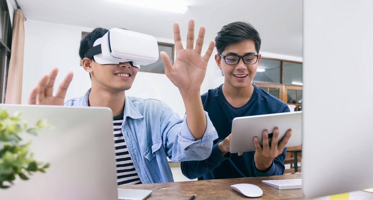 VR students