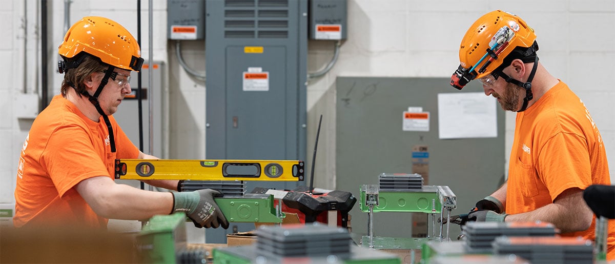 electrical construction project